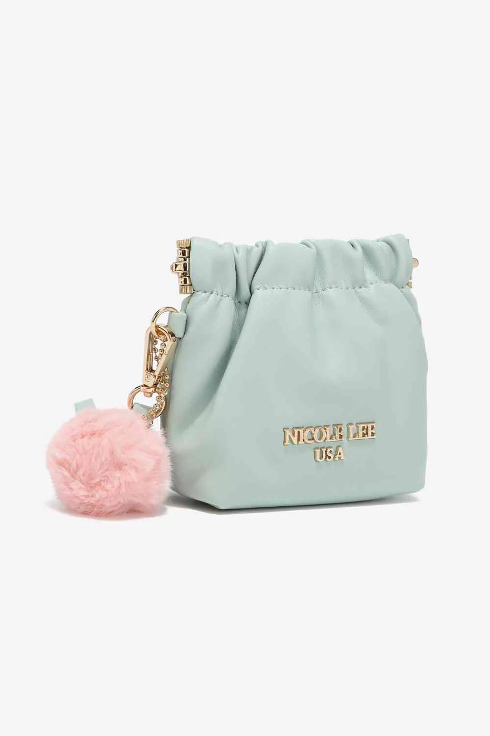 Nicole Lee USA Faux Leather Pouch