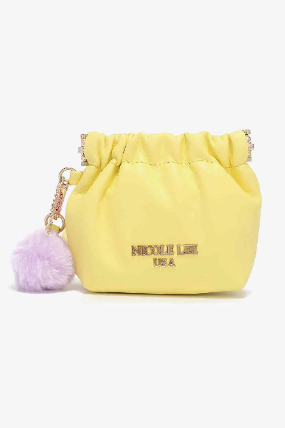 Nicole Lee USA Faux Leather Pouch